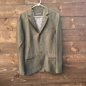 John Varvatos Linen Wool Blazer Size 48